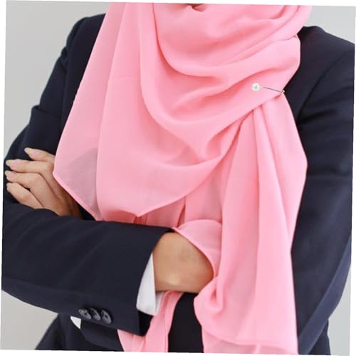 12pcs Elegant U-shaped Hijab Pins for Women Ethnic Style Scarf Clips with Fine Round Needles Versatile Brooches for Headwraps Lapel Shawls Party and Daily Wear Accessories
