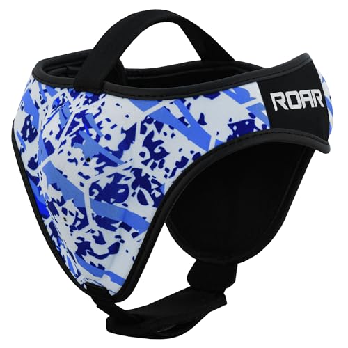 ROAR-INT Wrestling Headgear Men BJJ Ear Guard Protection MMA Grappling Cauliflower Helmet - color: Lion (Pack-1)