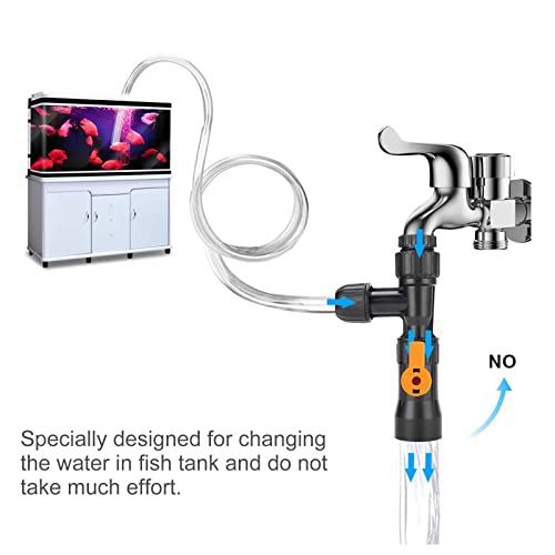 ULTECHNOVO 1 Set Fish Tank Water Changer Fish Tank Cleaner Cleaning Tool for Aquarium Water Changing Device Fish Tank Cleaning Tool Aquarium Water Change Accessories Aquarium Supplies