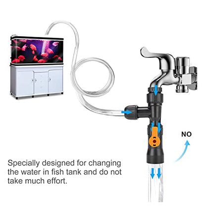 ULTECHNOVO 1 Set Fish Tank Water Changer Fish Tank Cleaner Cleaning Tool for Aquarium Water Changing Device Fish Tank Cleaning Tool Aquarium Water Change Accessories Aquarium Supplies