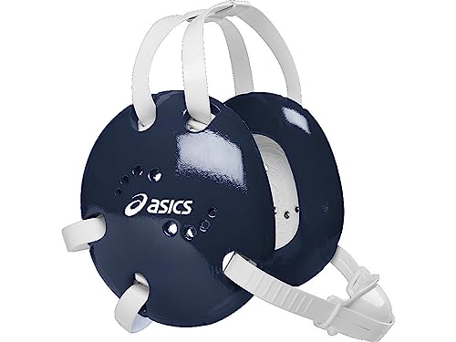ASICS Unisex Snap Down earguard - color: Navy
