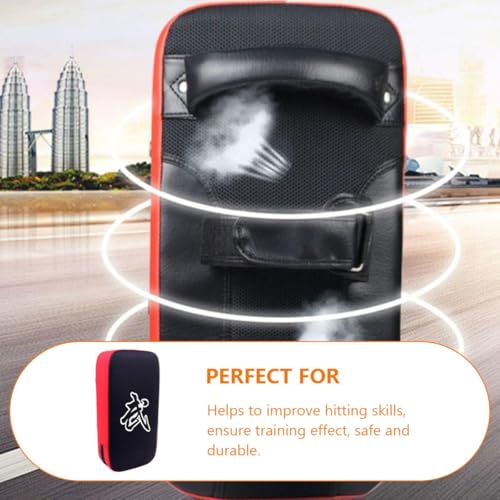 Toyvian Taekwondo Kick Pad and Boxing Body Protector Pu Kick Shield Thickened Martial Arts Strike Shield for Karate and Muay Thai Training
