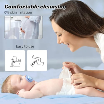 Portable Bidet for Travel, Rechargeable Waterproof Sprayer, White - color: White