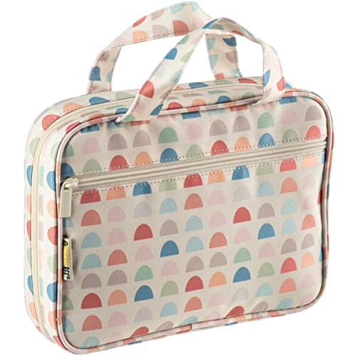DiverseBee Bible Cover with Handles, Zippered Bible Carrying Case for Women and Girls, Bible Tote Bag for Kids, Book Cover Accessories, Christian Gifts 7.5 x 10 x 2.5in (Blossom)