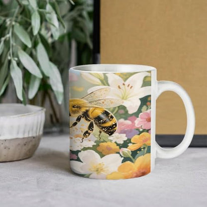 Goldfish Swimming in The Fish Tank Ceramic Coffee Cups with Handle,Porcelain Coffee Mugs for Men Women Tea Cup for Cappuccino Latte Mocha Milk Macchiato Cafe
