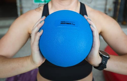GYMNIC Heavymed 3 - Blue (3 kg, 6.6 lbs, 17 cm)