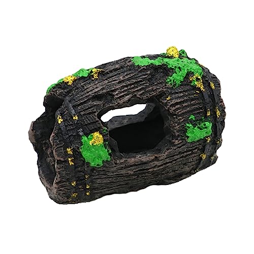Aquariums BarrelHouse Underwater Decorations Fish Tanks Ornament Shelter Cave Hideaway House for Freshwater Saltwater