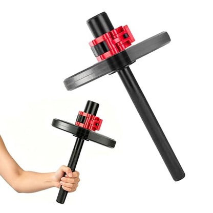Wrist Strengthener & Forearm Exerciser, Practical Grip Training Device for Beginners & Professionals, Household Arm Strength Workout Gear, Fits 2-Inch Common Weight Plates - color: A2