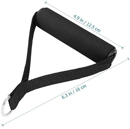 4PCS Pull Handles Resistance Bands Foam Handle Replacement Fitness Equipment for Yoga, Strength Training