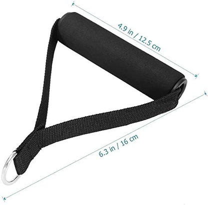 4PCS Pull Handles Resistance Bands Foam Handle Replacement Fitness Equipment for Yoga, Strength Training