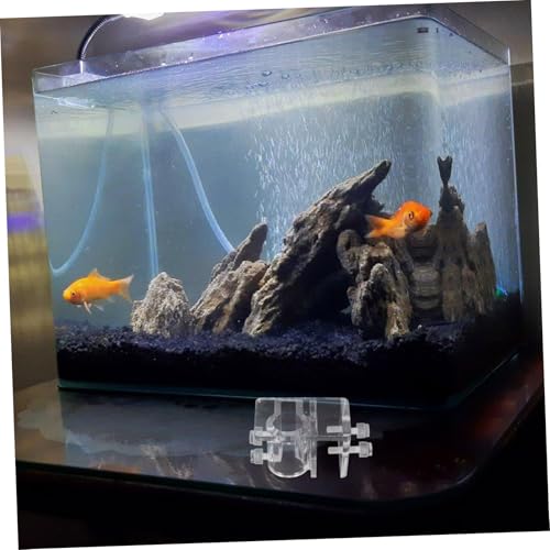 Aquarium Water Pipe Fixing Clamp Heavy Duty Hose Holder Bracket for Fish Tank Adjustable Dosing Pump Hose Clip Sturdy Tube Hanger Easy Installation