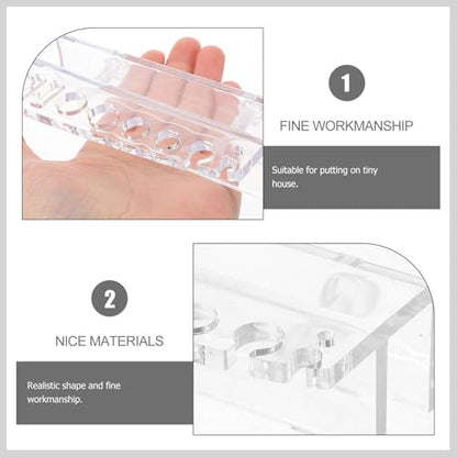 Aquarium Maintenance Tool Holders Acrylic Organizer Rack Fish Tank Cleaning Accessory Holder