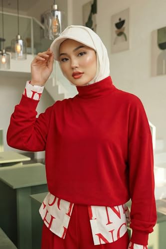 Aisha's Design Full Coverage Cotton Bonnet Hijab with Visor Modest Underscarf Bonnet - color: Ivory