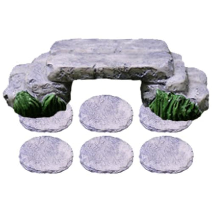 POPETPOP Resin Miniature Bridge Model for Bonsai Landscape Decor | Creative Styling, Unique and Adorable, Garden Placement, DIY Creations, Weather-Resistant Finish
