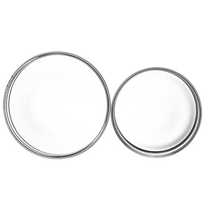 Borosilicate Glass Petri Dishes 90 mm with Lids 5-Pack | 2.3 mm Thick, Optically Transparent, Autoclavable, Reusable, Heat-Resistant up to 180°C - size: 5pcs: 90mm