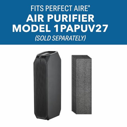 Perfect Aire 4 Pack Carbon Filters for 1PAPUV27 Air Purifier