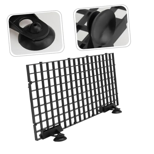 POPETPOP 4sets Plastic Grid Divider Tray for Aquariums Isolation Boards for Breeding Flexible Adaptability Bottom Filtration Design Convenient Segmentation for Fish Species Separation