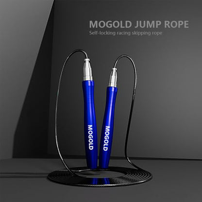 Speed Ropes Jump Rope For Men/Women-Tangle-Free-Self-Locking Screw-Free Design - color: Red