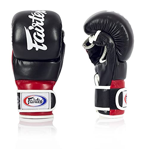 Fairtex FGV18 Boxing Gloves with Deodorizer Inserts | Lightweight, Shock Absorbent Gloves for Muay Thai, MMA | Moisture & Odor Control for Fresh, Long-Lasting Gear