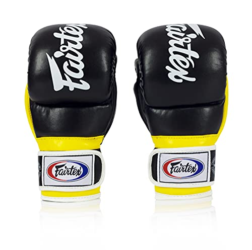 Fairtex FGV18 Boxing Gloves with Deodorizer Inserts | Lightweight, Shock Absorbent Gloves for Muay Thai, MMA | Moisture & Odor Control for Fresh, Long-Lasting Gear
