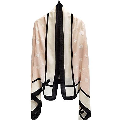 FINIZO Women's Fashion Scarves, Lightweight Cotton Blend Neck Scarves - color: 04