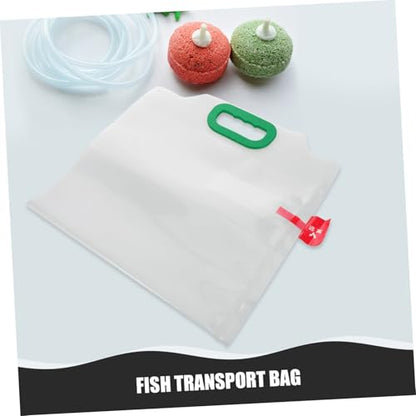 BESPORTBLE 4pcs Fish Transport Bag for Live Fish Oxygen Support Pet Bag Aquarium Media Reusable Portable Easy Observation