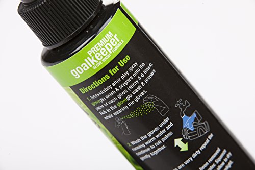gloveglu 8.45 floz Premium Wash Prepare Deep Cleaning Goalkeeper Glove Spray for All Sports Gloves