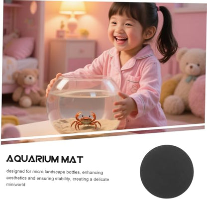 POPETPOP Aquarium Cushion Pad Shockproof Fish Tank Mat for Under Tank Insulation Non-Slip Base Easy to Clean for Reptile Terrariums and Home Use