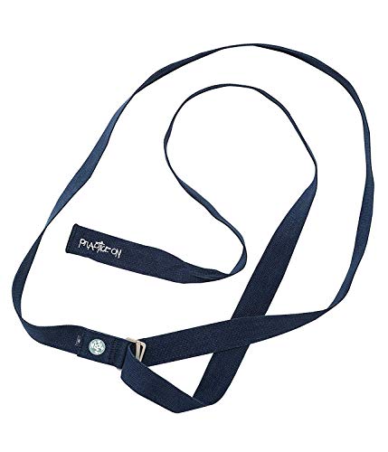 Manduka Align Yoga Strap - color: Midnight Blue, size: 8 Feet