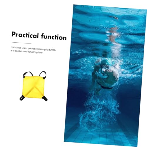 1pc Adjustable Swim Resistance Parachute for Strength Training Portable Swim Harness for Enhanced Speed and Power for Aquatic Workouts and Water Sports