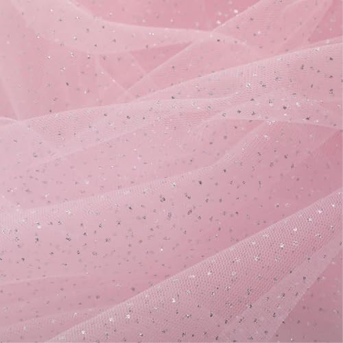 1pc Fall/Halloween Table Runner 10 ft Pink Metallic Foil Sheer - color: Pink