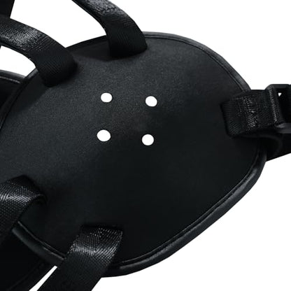 ROAR-INT Kid's Ear Guard BJJ Grappling Head Guard Adjustable Wrestling Headgear For Boys and Girls Earguard MMA Jiu Jitsu (Black) - color: Black