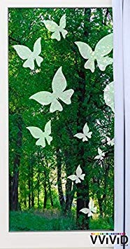 VViViD Frosted Matte Etched Adhesive Craft Window Vinyl Roll (36" x 48", Frosted White) - color: Frosted White, size: 36" x 48"