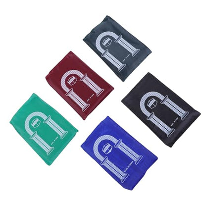 GLOGLOW Portable Prayer Mat 5Pcs Nylon Travel Pray Mat Lightweight Foldable for Prayer Yoga Meditation with 5 Colors Easy to Carry