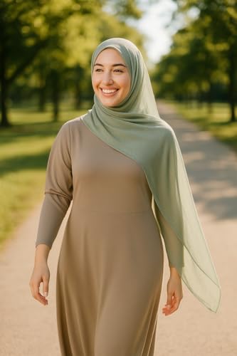 Stylish Premium Modal Viscose Hijabs for Women - color: Mint Green