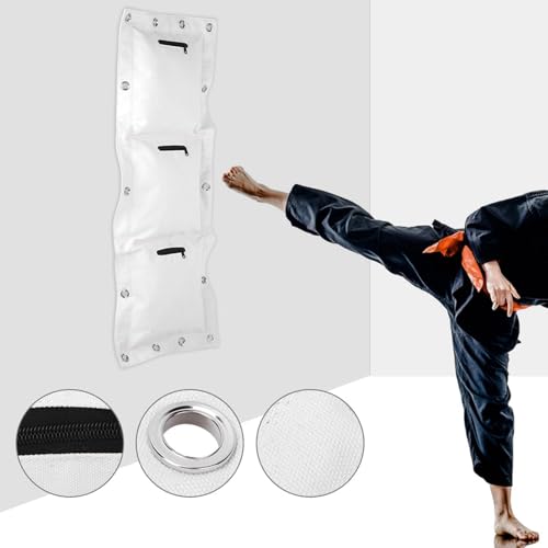Wall Punching Bag, Sand Bag Wing Chun Kung Fu Wall Bag Kick Boxing Striking Canvas Punch Bag Empty Striking Sand Bag for Sanda Training - size: Large