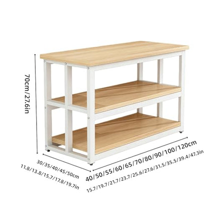 Three-Tier Reinforced Aquarium Stand, Storage Aquarium Base, Easy to Clean, Suitable for Living Room/Office/Study(55x30cm/21.7x11.8in)