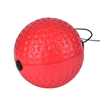 Dioche Boxing Reflex Ball Set with Reflex Ball and Headband, Boxing Speed Training Balls, Boxing Punch Exercise Ball for Reflex Speed Training, Fight Skill and Hand Eye Coordination Training