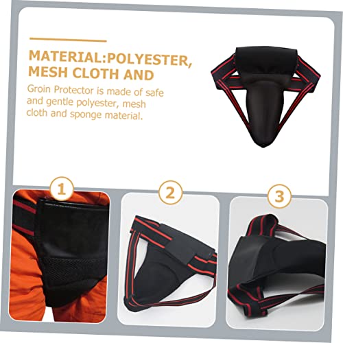 Professional Groin Guard Wear-Resistant Crotch Protector Portable and Comfortable Training Accessory for Men and Women in Martial Arts and Outdoor Sports