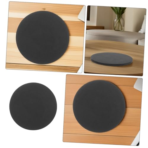 BESPORTBLE Fish Tank Mat Round Pad for Aquarium Non Slip Cushion with Shock Absorption for Stable Micro Landscape Bottles Durable Terrarium Pad for Fish Tank Safety