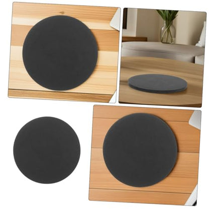 BESPORTBLE Fish Tank Mat Round Pad for Aquarium Non Slip Cushion with Shock Absorption for Stable Micro Landscape Bottles Durable Terrarium Pad for Fish Tank Safety