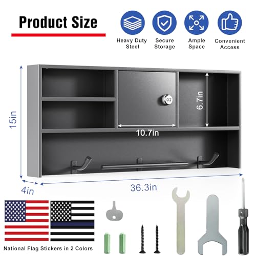 Police Gear Organizer Rack - Police Tactical Vest Hanger Holder Law Enforcement Storage Stand Safe Gift for Police Officer