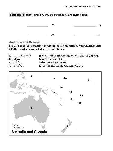 Reading & Writing Farsi (Persian): A Workbook for Self-Study: A Beginner's Guide to the Farsi Script and Language (Free Online Audio & Printable Flash Cards)