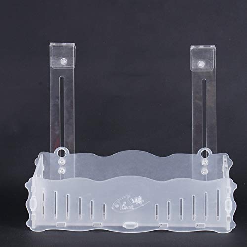 POPETPOP Fish Tank Aquarium Planter Fish Tank Plant Holder Aquarium Planting Cup Transparent Aquatic Plant Cup Shelf for Home Dorm Store Supplies