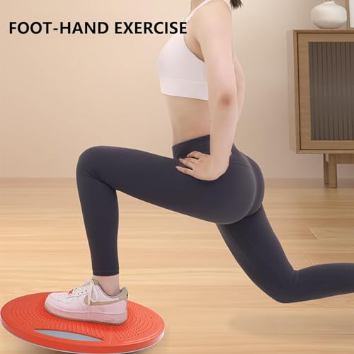 PROIRON Upgraded Wobble Balance Board, 16.34”TPE Non-Slip Stability Board, Portable Exercise Balance Trainer with Handle for Home Gym, Standing Desk, Core Training & Physical Therapy for Adults Kids