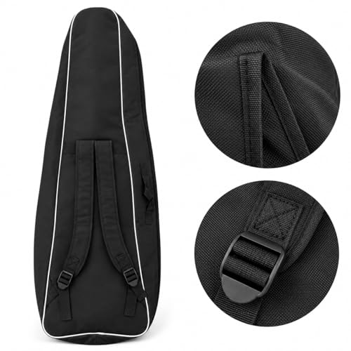 55 Inch HEMA Long Sword Bag, 1680D Oxford Cloth Longsword Gear Bag, Sword Carrying Bag and Soft Sword Case with Handles and Adjustable Shoulder Straps for Feder and Zweihander