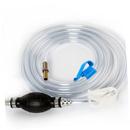 Manual Suction Hose Set for Car and Aquarium Water Transfer, Sturdy Siphon Pump with Guide Oil Tube and Water Suction Hose Kit