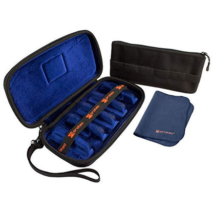 Protec WMC6 6-Piece Woodwind Mouthpiece Case - size: Protects up to 6 Mouthpieces, style: Case