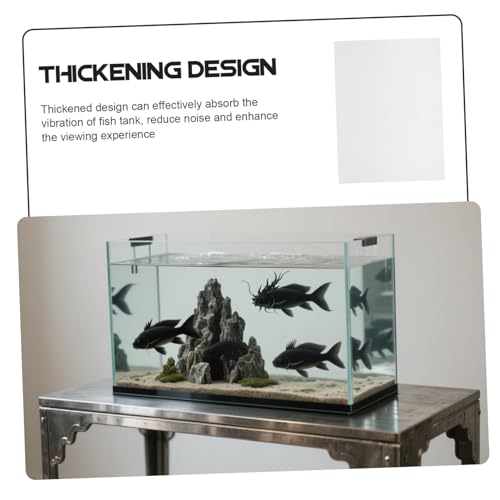 Yardwe Non Slip Shockproof Pad for Fish Tanks Durable Pattern for Surface Protection and Easy for Aquarium Accessories