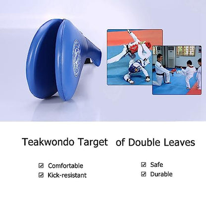 Taekwondo Kick Pads, Striking Karate Martial Arts Training Target Pad, Taekwondo Double Kick Train Strike Pads Target Tae Kwon Do Karate Kickboxing